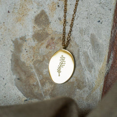 Birth Flower Necklace - Jerne by Jodie