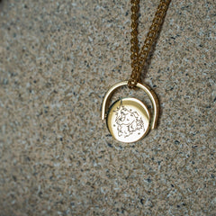 Zodiac Pendant Necklace - Jerne by Jodie