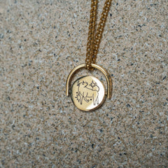 Zodiac Pendant Necklace - Jerne by Jodie