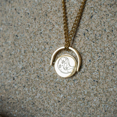 Zodiac Pendant Necklace - Jerne by Jodie